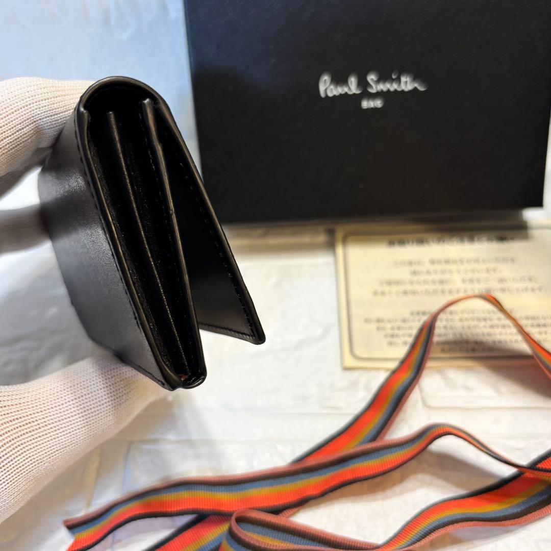 ✨Paul Smith シティエンボス　名刺入れ　新品未使用品　ブラック