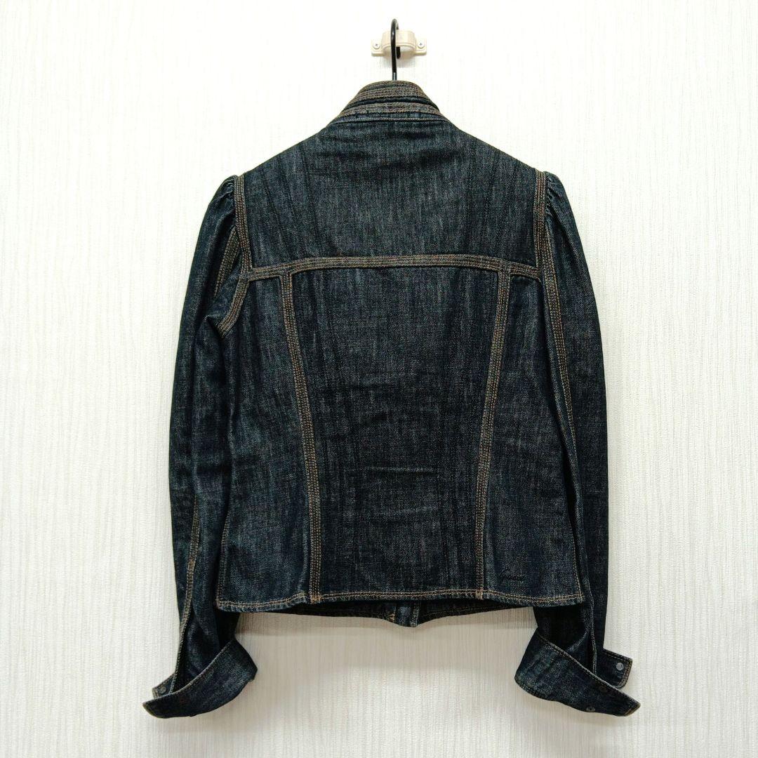 美品 GUCCI グッチ デニム ジャケット ネイビー Gジャン