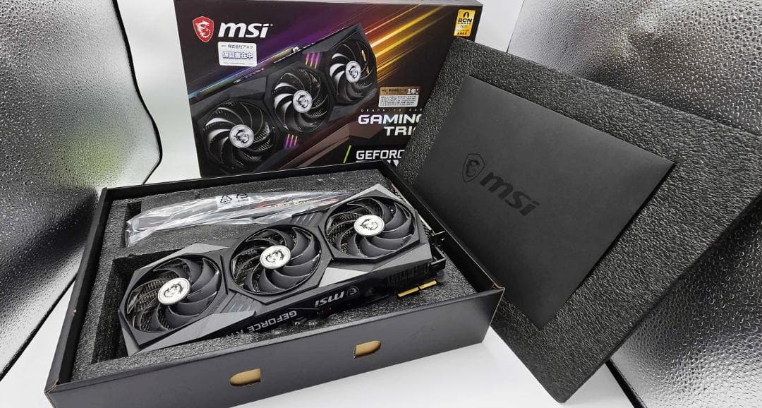 グラフィックボード・グラボ・ビデオカード MSI GeForce RTX 3090 GAMING X TRIO