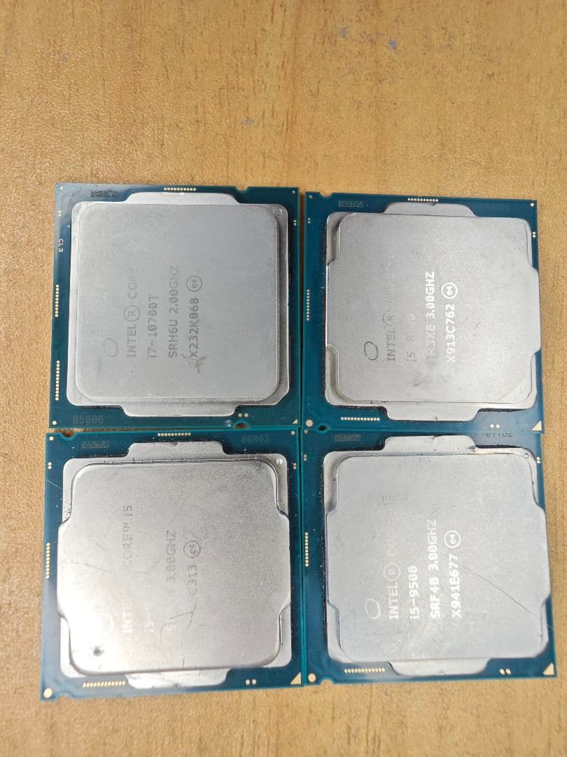 ド*ん様 Intel CPU 4個セット LGA 1151