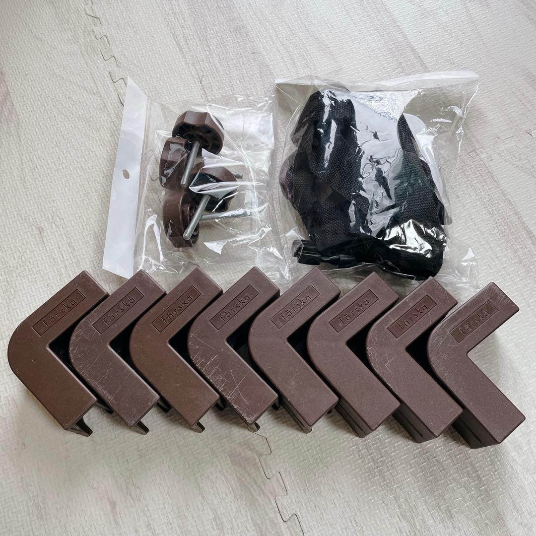 美品 付属品完備 färska BED SIDE BED 03 ナチュラル