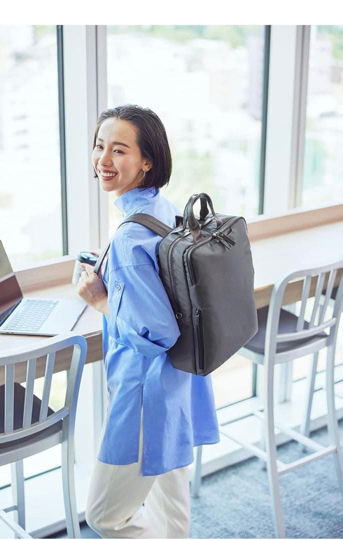 Ace. スリファムレディスビジネスリュック 15インチPC A4収納可