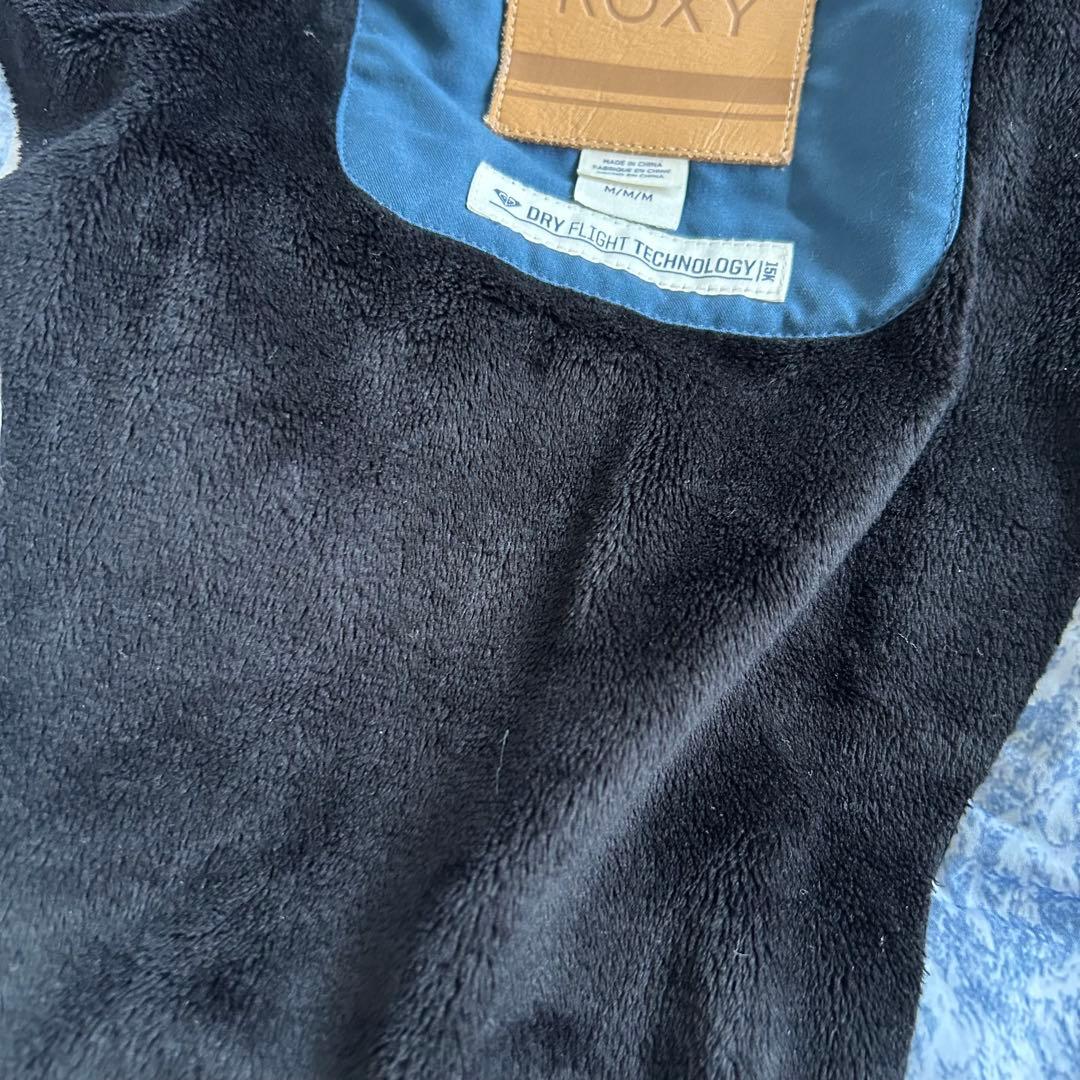 ロキシー　スキースノーボードウェア レディース M ブルー　群青色　中綿ダウン