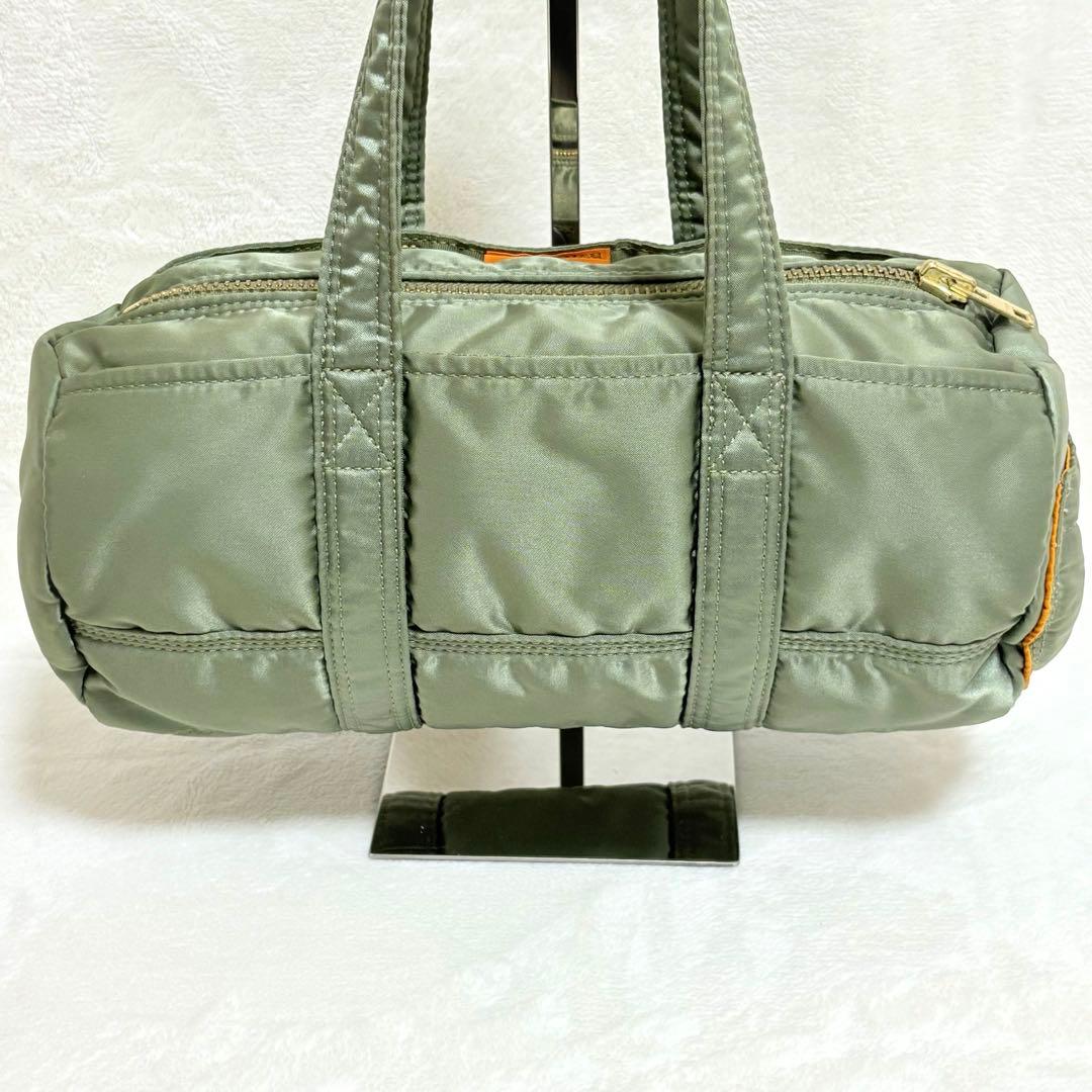 ◆極美品◆希少 ポーター タンカー ミニボストンバッグ Sサイズ セージ