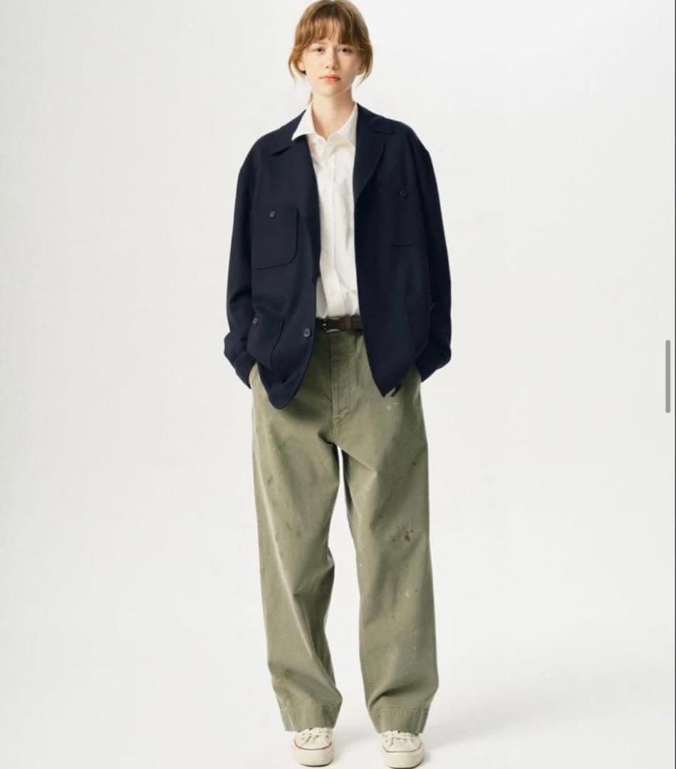 パンツ HERILL 24AW \"USMC HBTPants\" -Olivedrab-