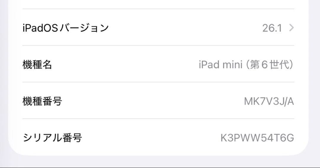 Apple iPad mini 6 第6世代　256GB Podセット