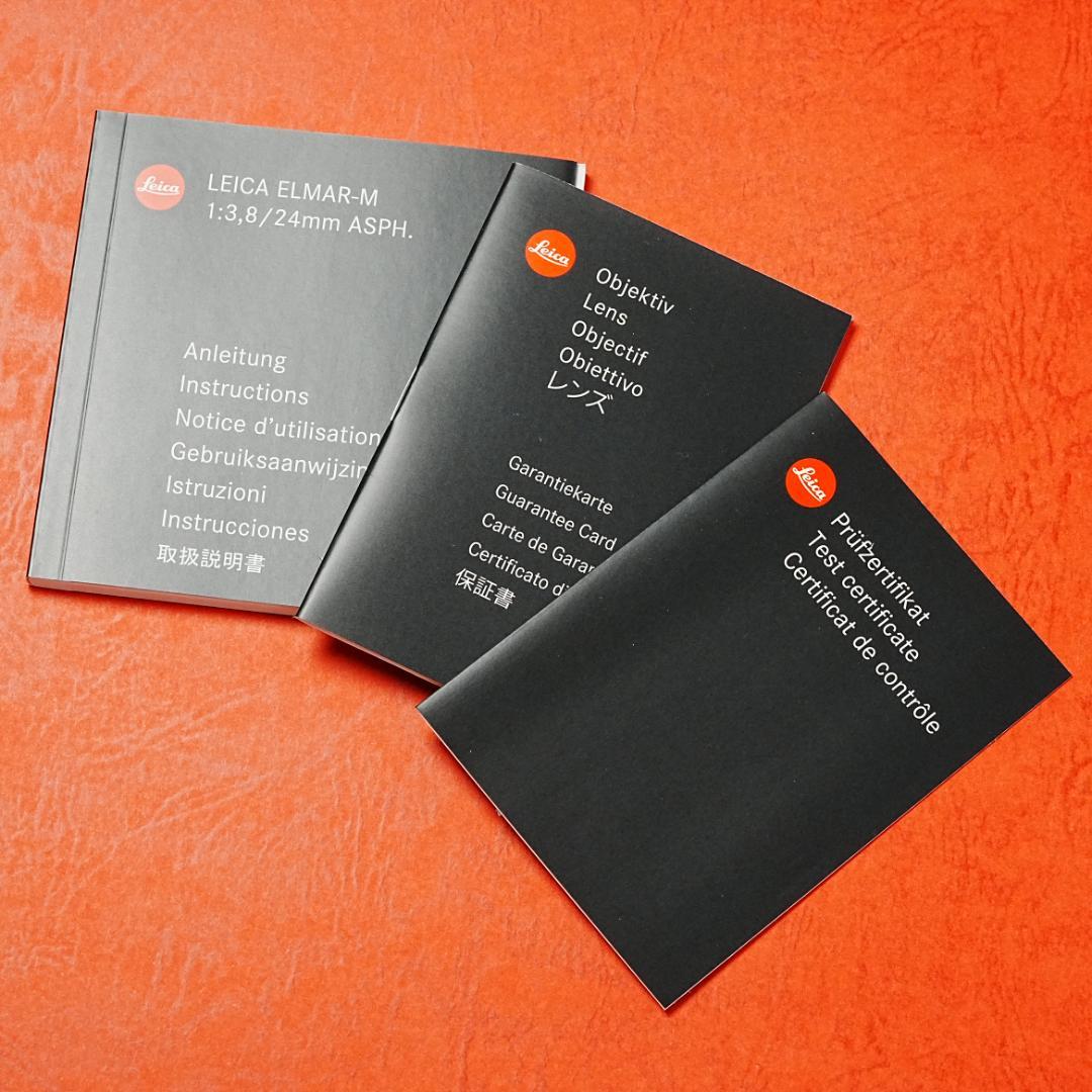 ELMAR-M 24 mm f/3.8 ASPH　スーパーエルマー元箱あり