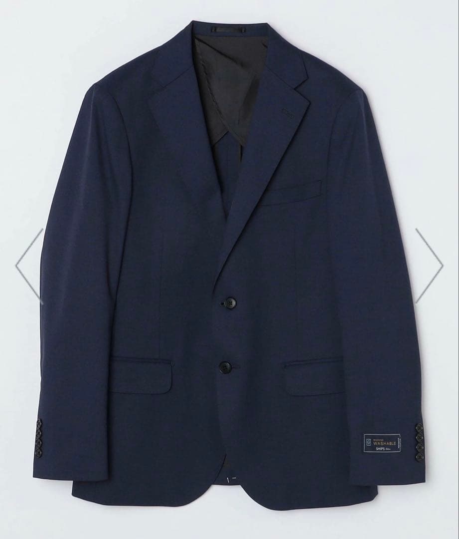 ships スーツ　ウォッシャブル　size48