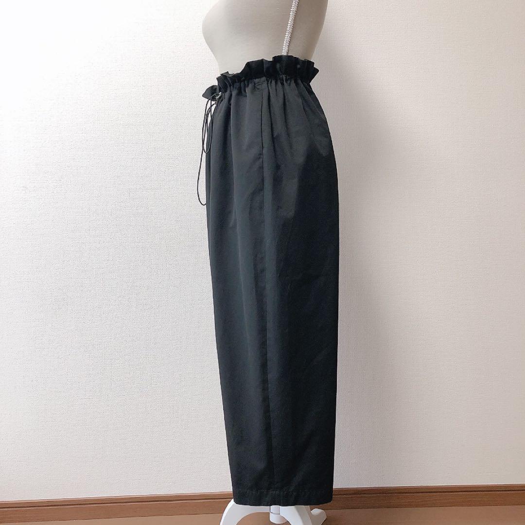 JOURNAL STANDARD LUXE★TRツイル ドロストパンツ★ブラック