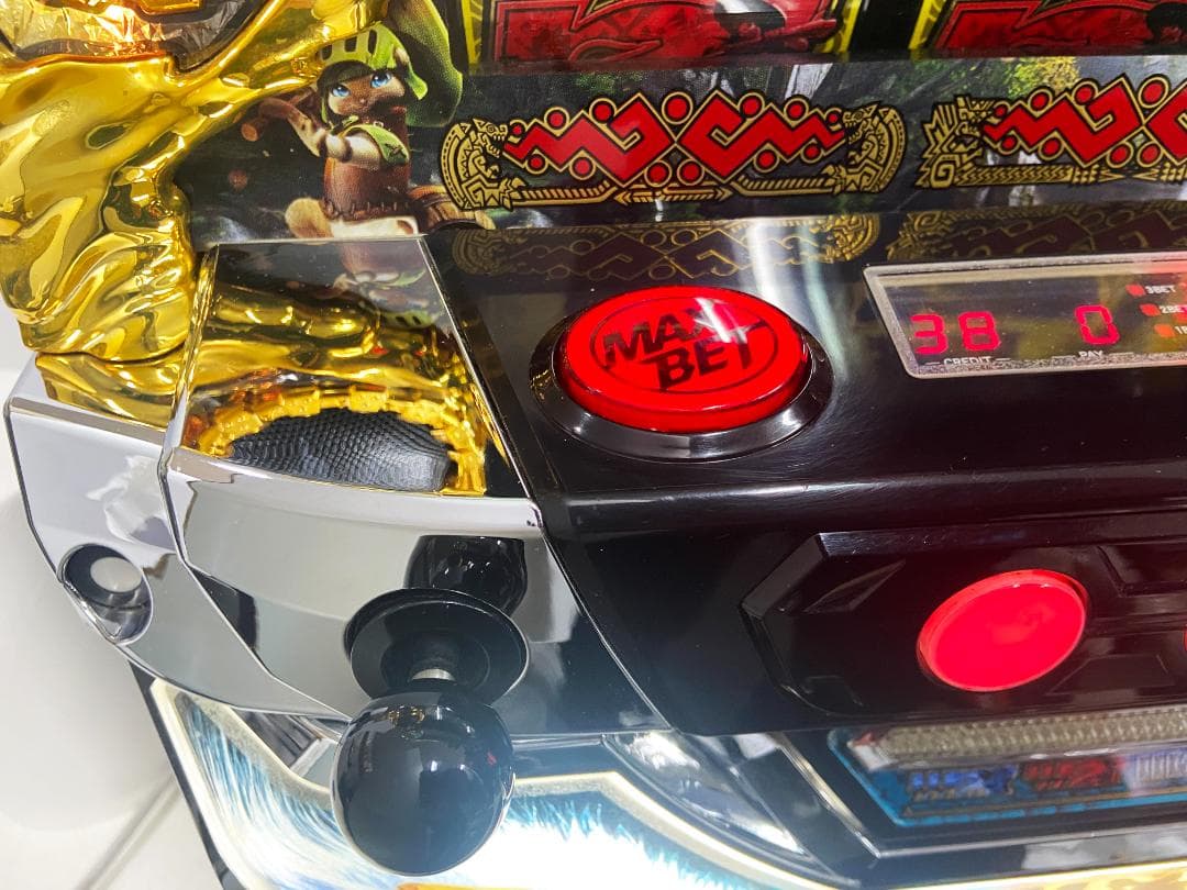 【送料込】 パチスロ スロット実機 モンスターハンター月下雷鳴