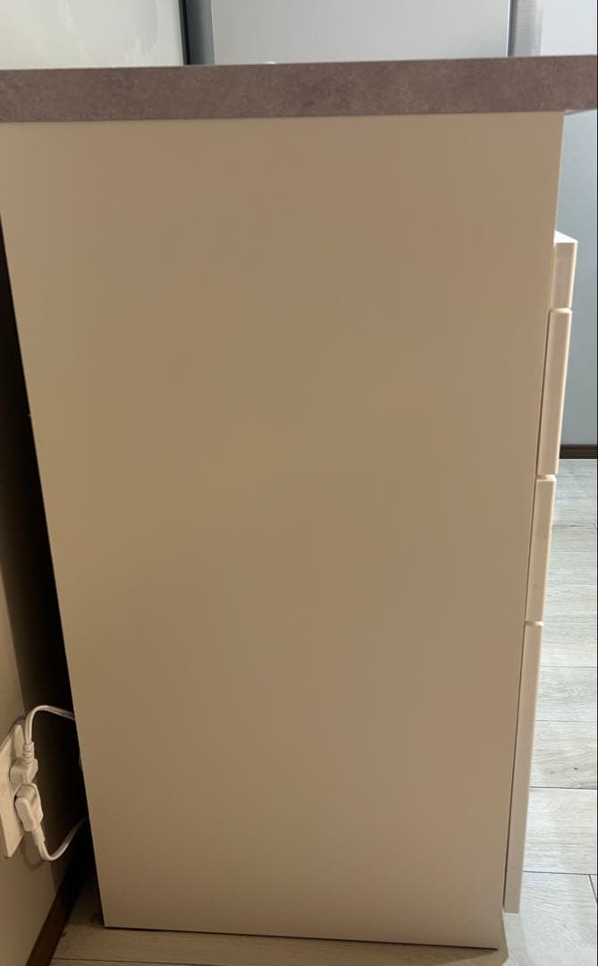 パモウナ　食器棚　キッチンカウンター　白　ホワイト　幅100cm