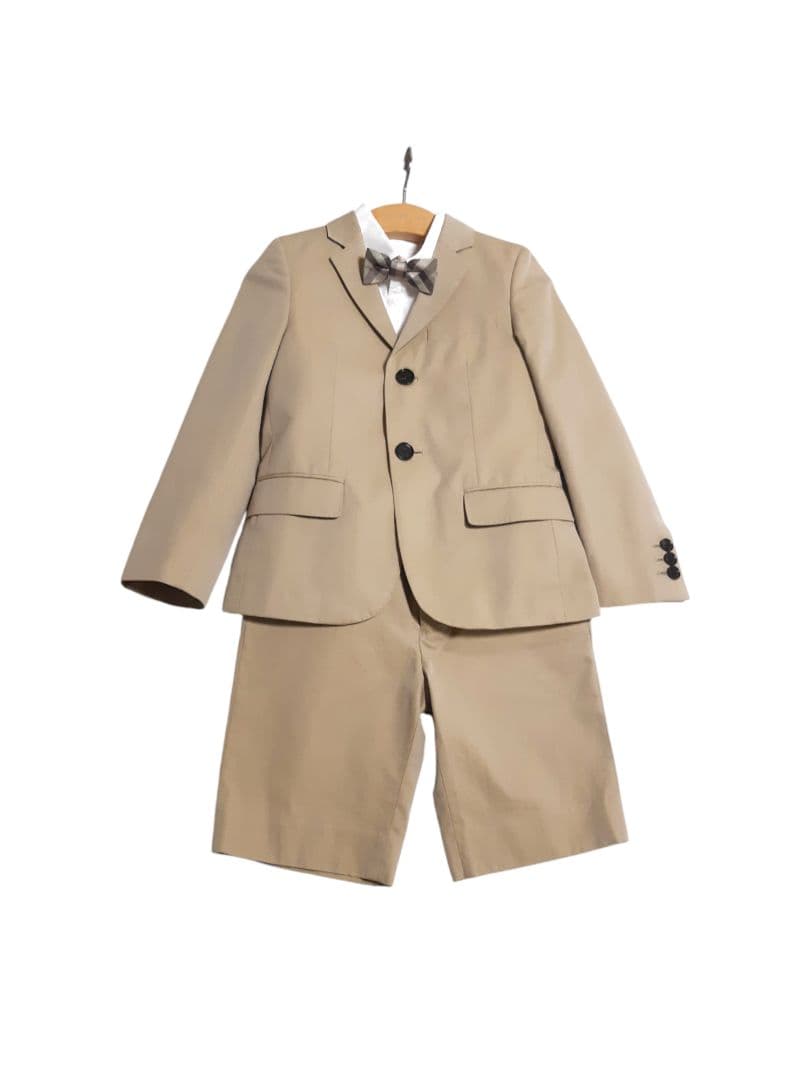 BURBERRY CHILDREN スーツ シャツ ノバチェック蝶ネクタイ 8Y