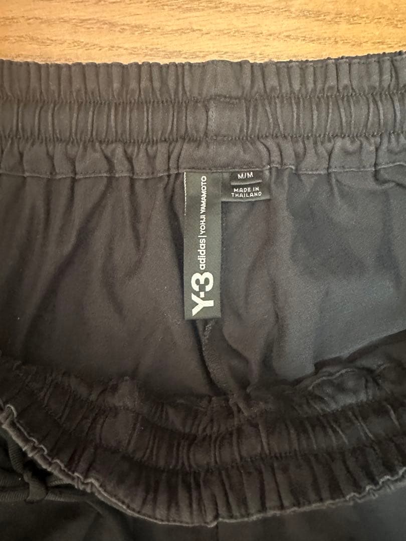 Y-3 サルエルパラシュートパンツ　ブラック　Mサイズ　ヨウジヤマモト