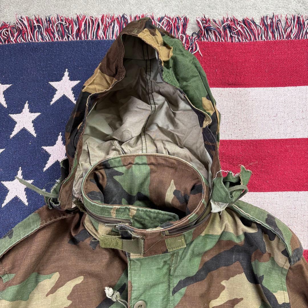 U.S.ARMYM-65FIELD JACKET ウッドランドカモ ライナー付き