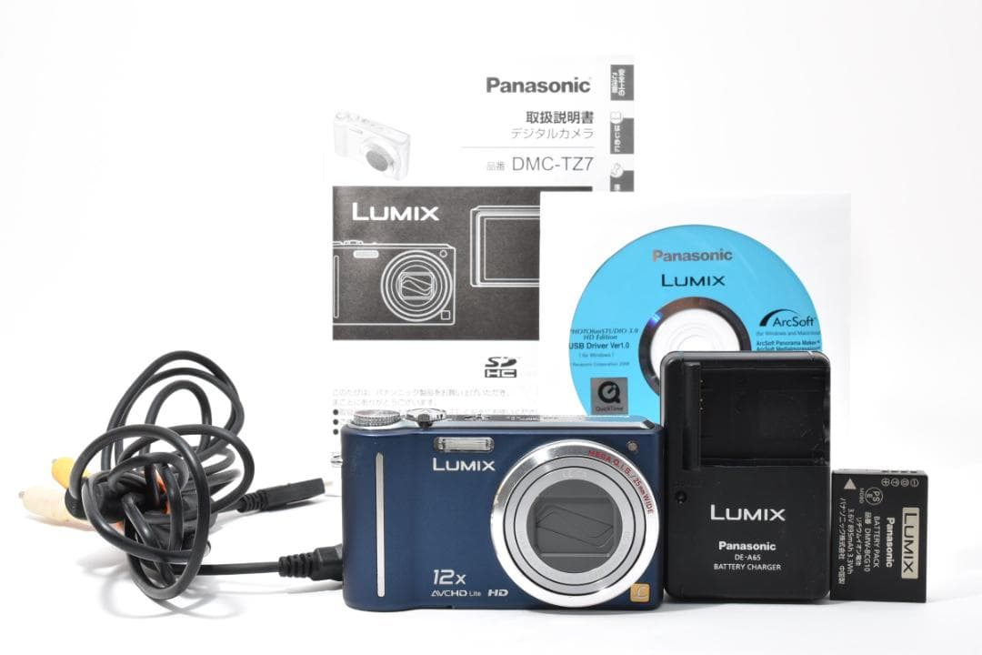 《 美品 》　パナソニック　Panasonic LUMIX DMC-TZ7