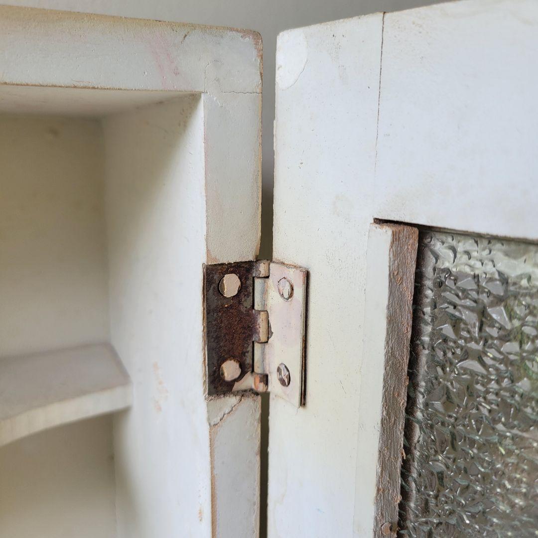 【ひとみ様】フランス　アンティーク　ウォール　キャビネット　壁掛け