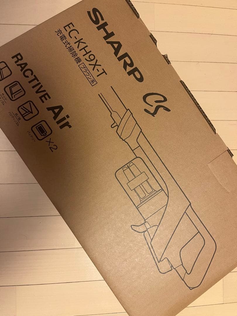 SHARP EC-KH9X-T RACTIVE Air ブラウン