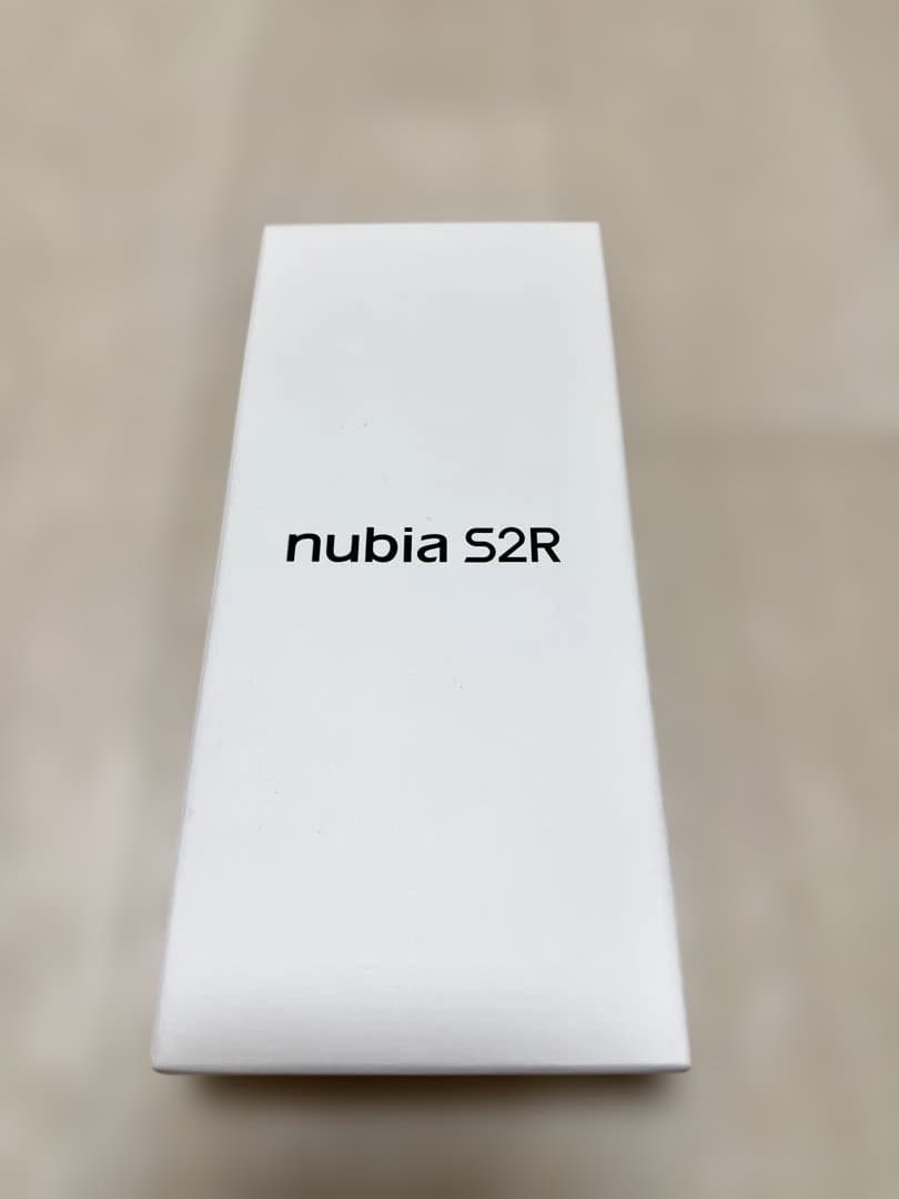 nubia S2R スマートフォン ホワイト本体