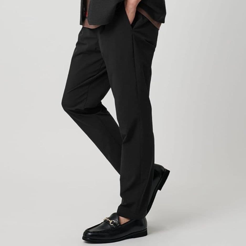 人気★極美品◎BY 360 MASTER　ワンプリーツ　スラックス　黒　М