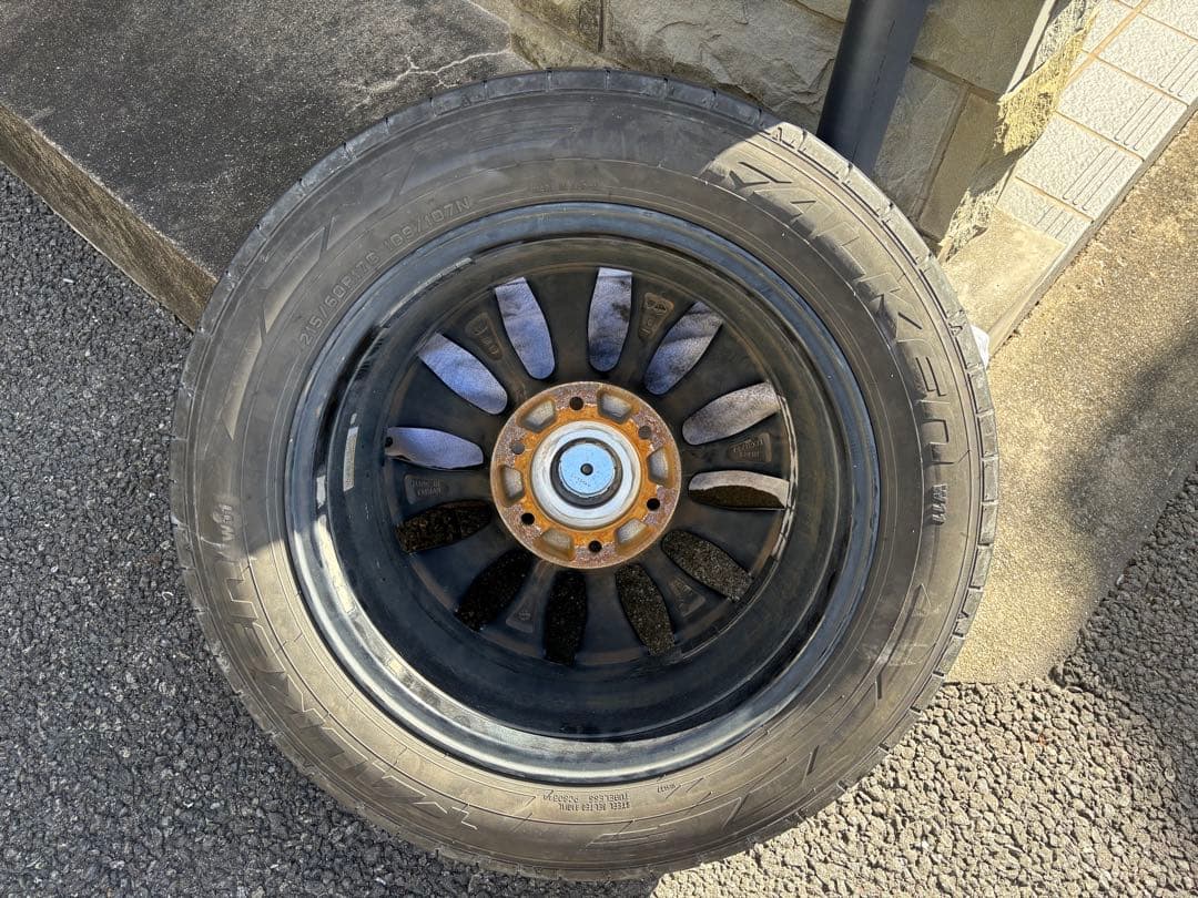 DADギャルソンホイール 17インチ2本②【4本同時購入必須】送料込