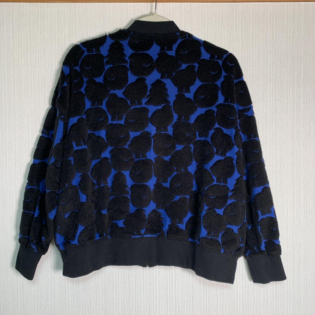 マーブルシュッド marble SUD ★ ライチョウ ジャガード ジップアップ