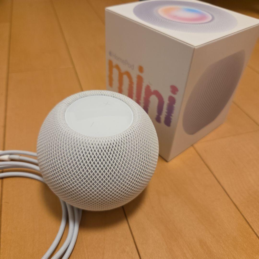 スマートスピーカー Pod mini ホワイト MY5H2J/A