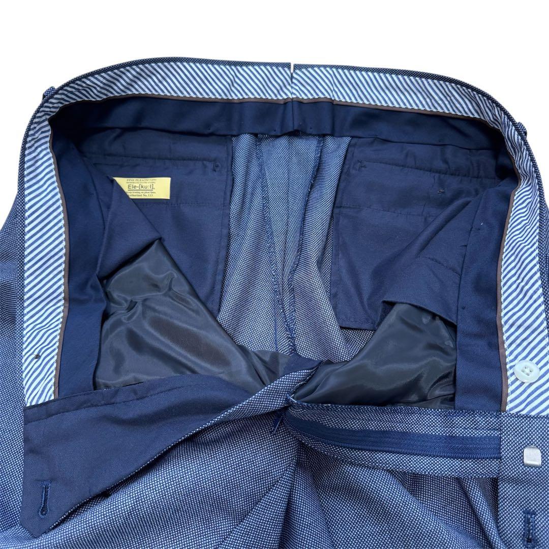 PERSON'S FOR MEN スーツ3ピース　上下　ネイビー　AB7(XL)