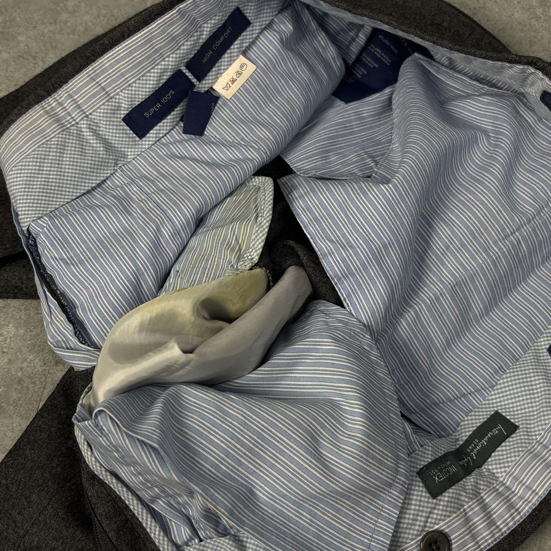 INCOTEX秋冬向け ウールパンツ SUPER100s インコテックス 46