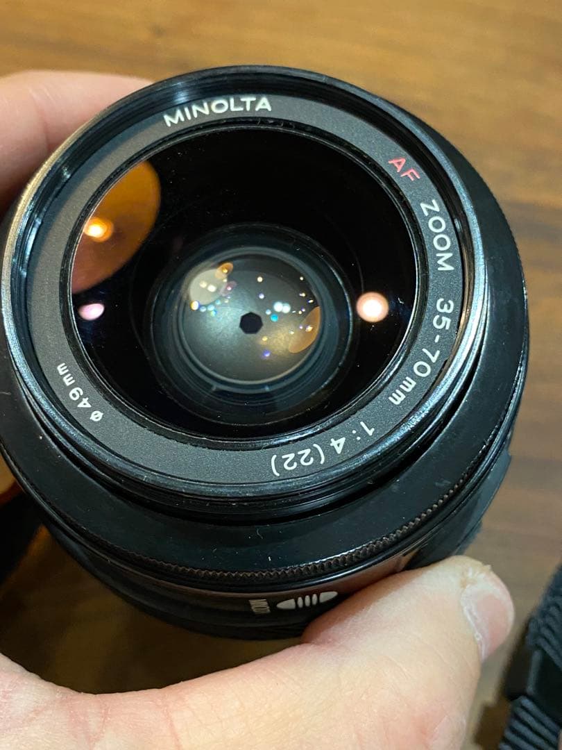 SONY α330デジタル一眼 35-70 100-200 ミノルタAFレンズ付