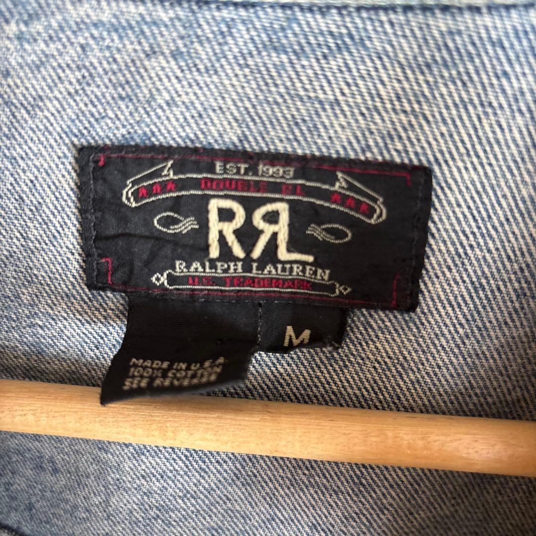 美品RRL Ralph Lauren デニムジャケット 日本Lサイズ USA-M