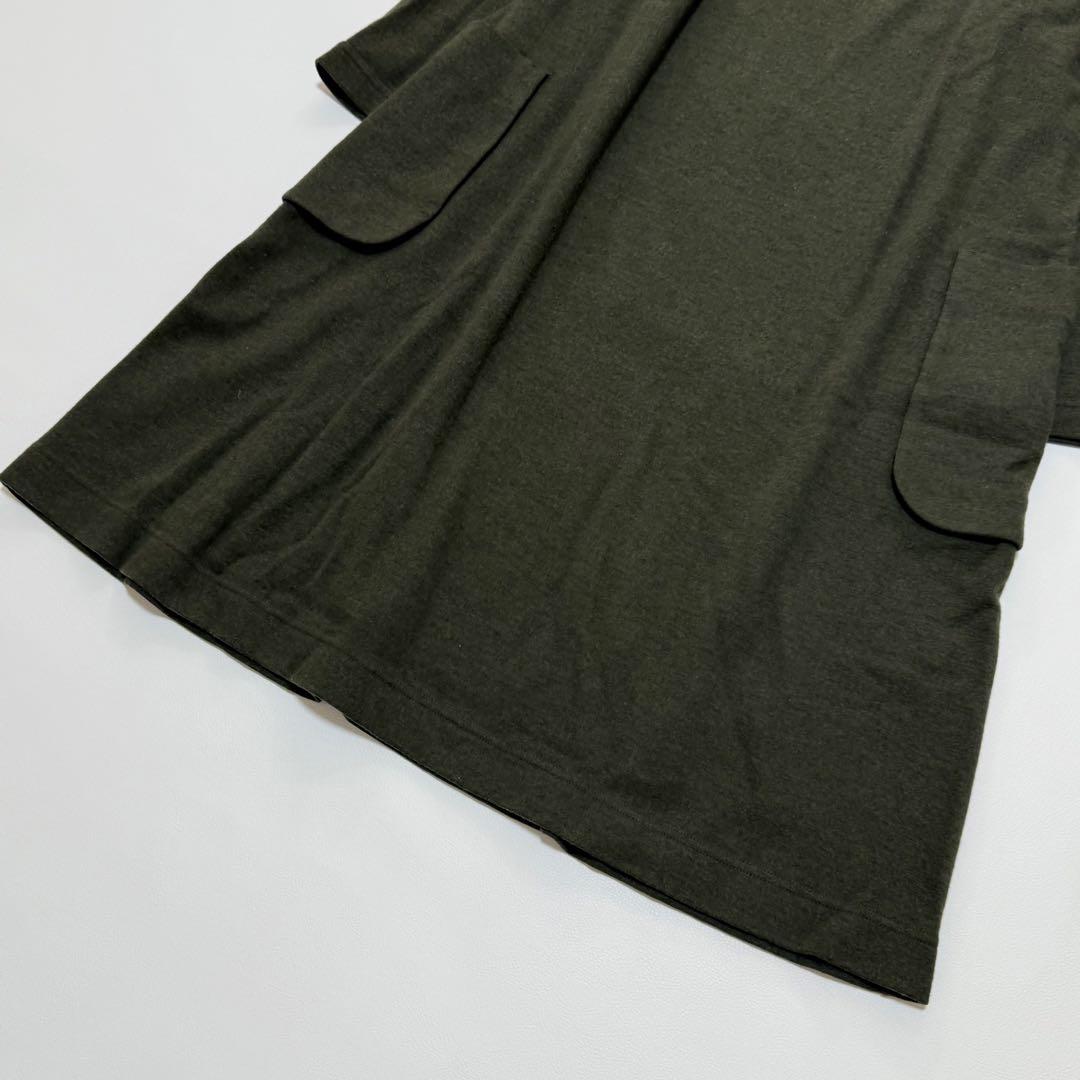 45rpm 45R ジャージフラノ　ゆったりニットワンピース　日本製　圧縮　縮絨