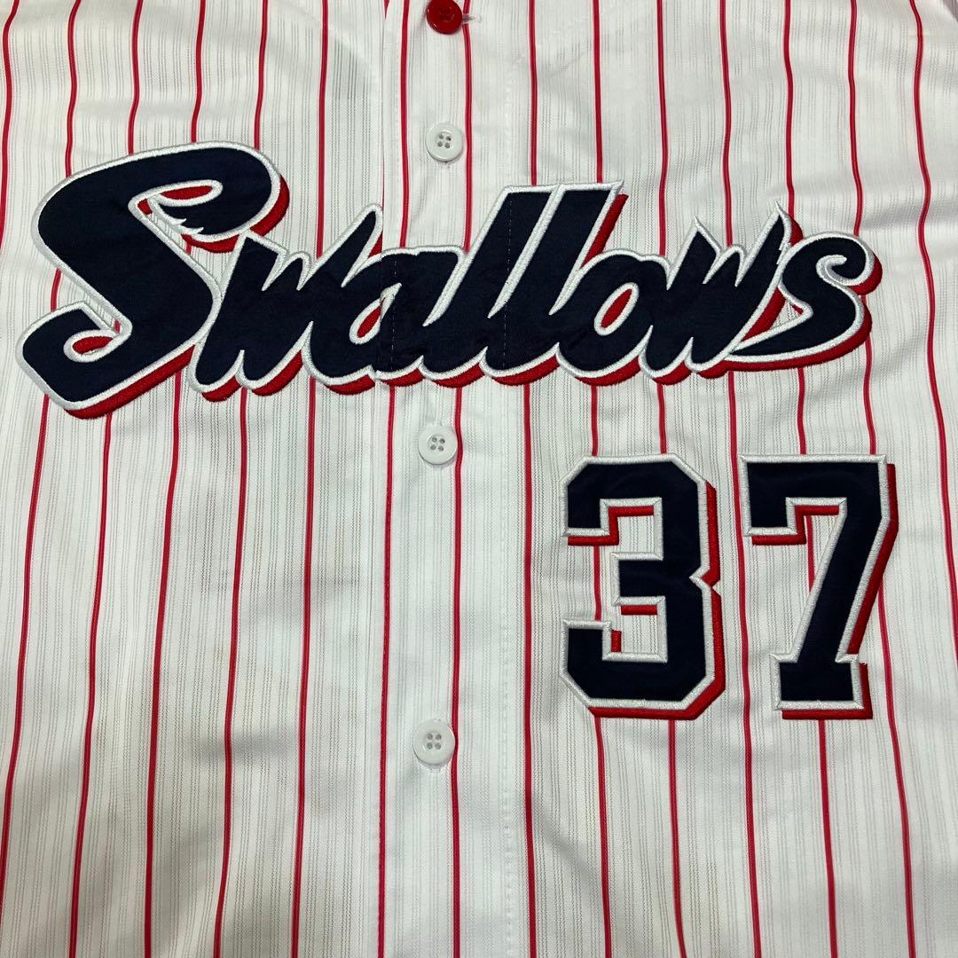 マクガフ ヤクルトスワローズ ユニフォーム 優勝記念 刺繍 【タグ付き新品】XL