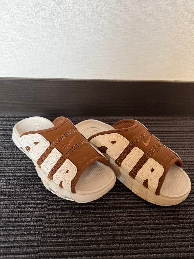 靴 NIKE AIR MORE UPTEMPO SLIDE 29cm