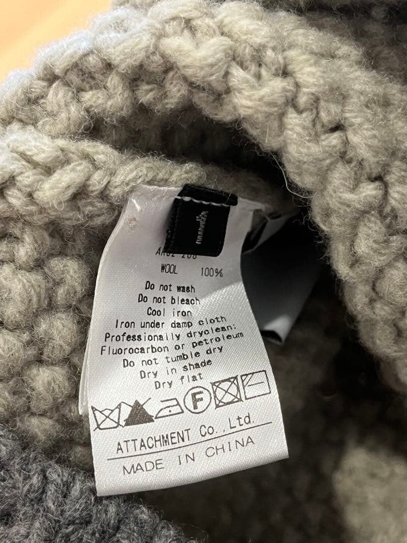 h*n様 ATTACHMENT アタッチメント　ニット セーター