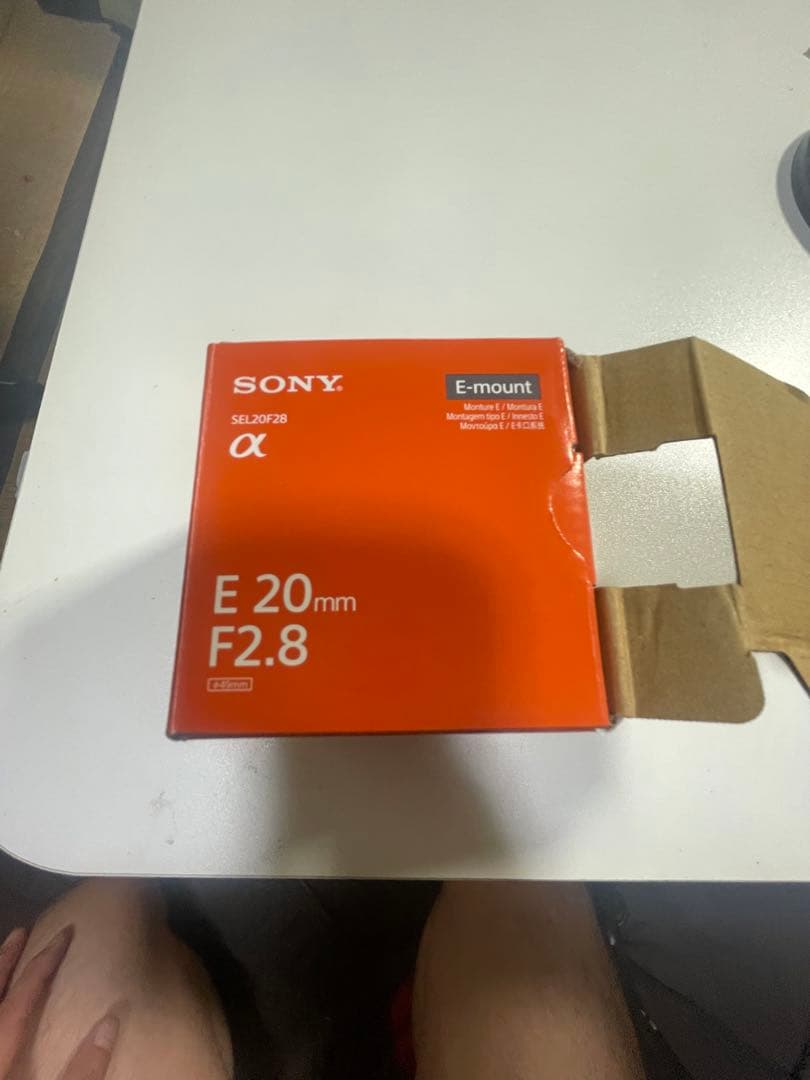 SEL20F28 SONY E 20mm F2.8 レンズ