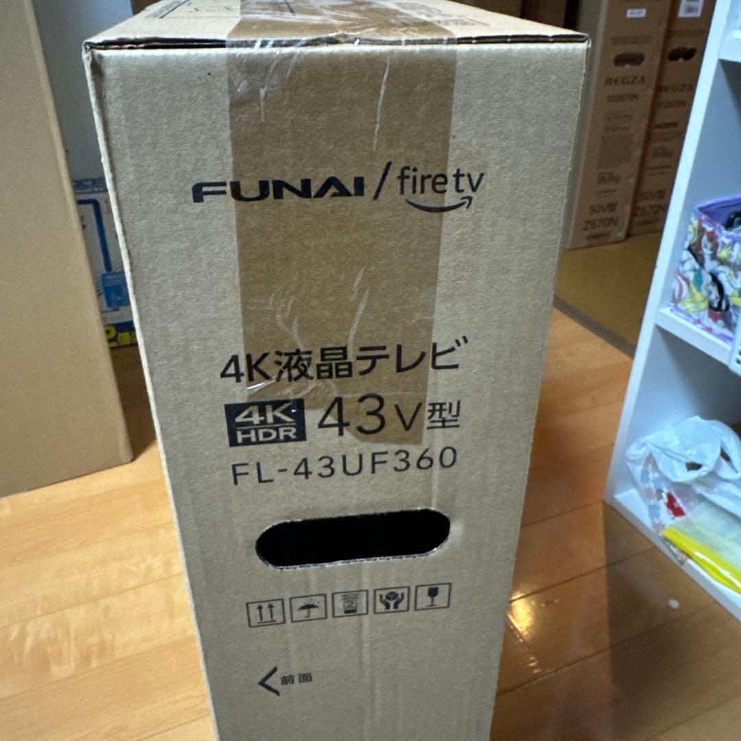 新品未使用　FUNAI 4K液晶テレビ FL-43UF360 43型