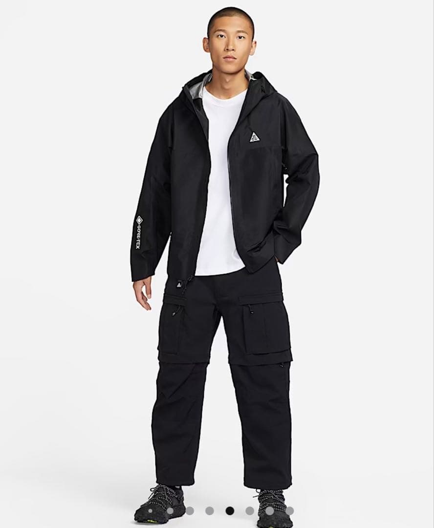 ナイキ　ACG Smith Summit 黒　M スミスサミット　カーゴパンツ