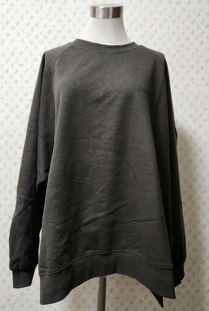 新品未使用 FRAMeWORKラグランポンチョスエット ブラック