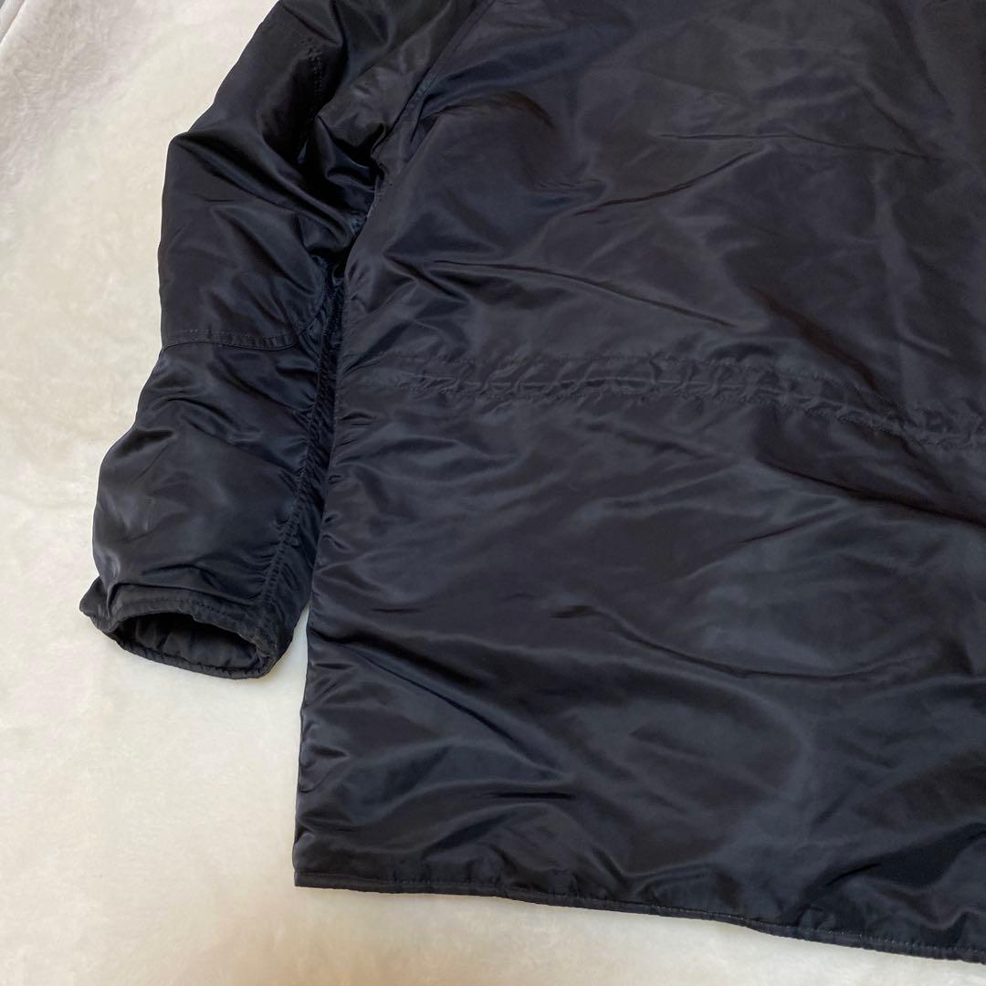 ALPHA INDUSTRIES N-3B フライトジャケット 黒 XL
