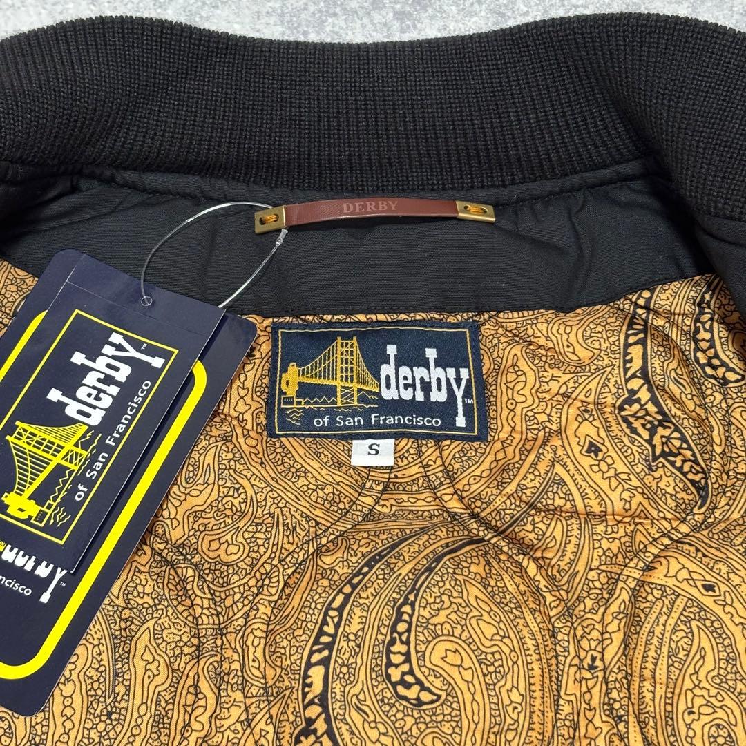 希少❗️新作‼️ダービーオブサンフランシスコ ダービーベスト 黒 S 短丈 キムタク