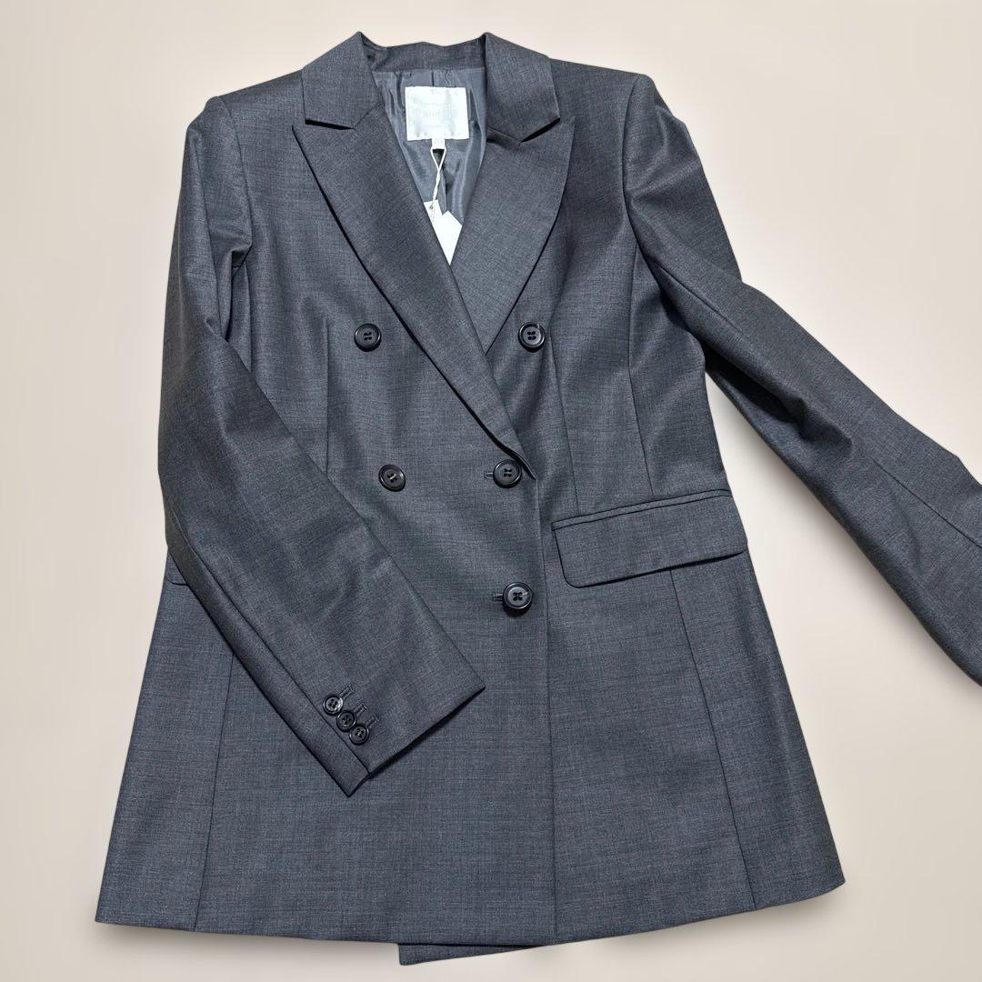 ダブルプレーンジャケット　38