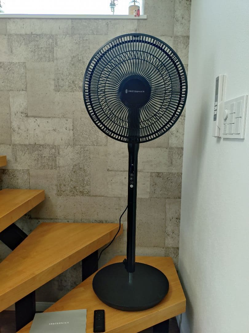 TaoTronics スタンド型扇風機 ブラック