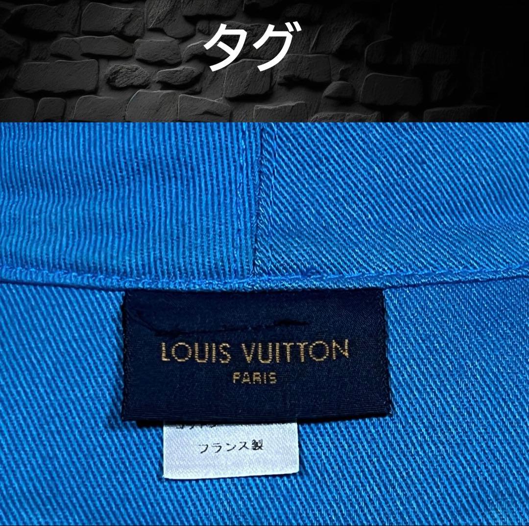 美品LOUIS VUITTON ルイヴィトン バケットハットモノグラム デニム