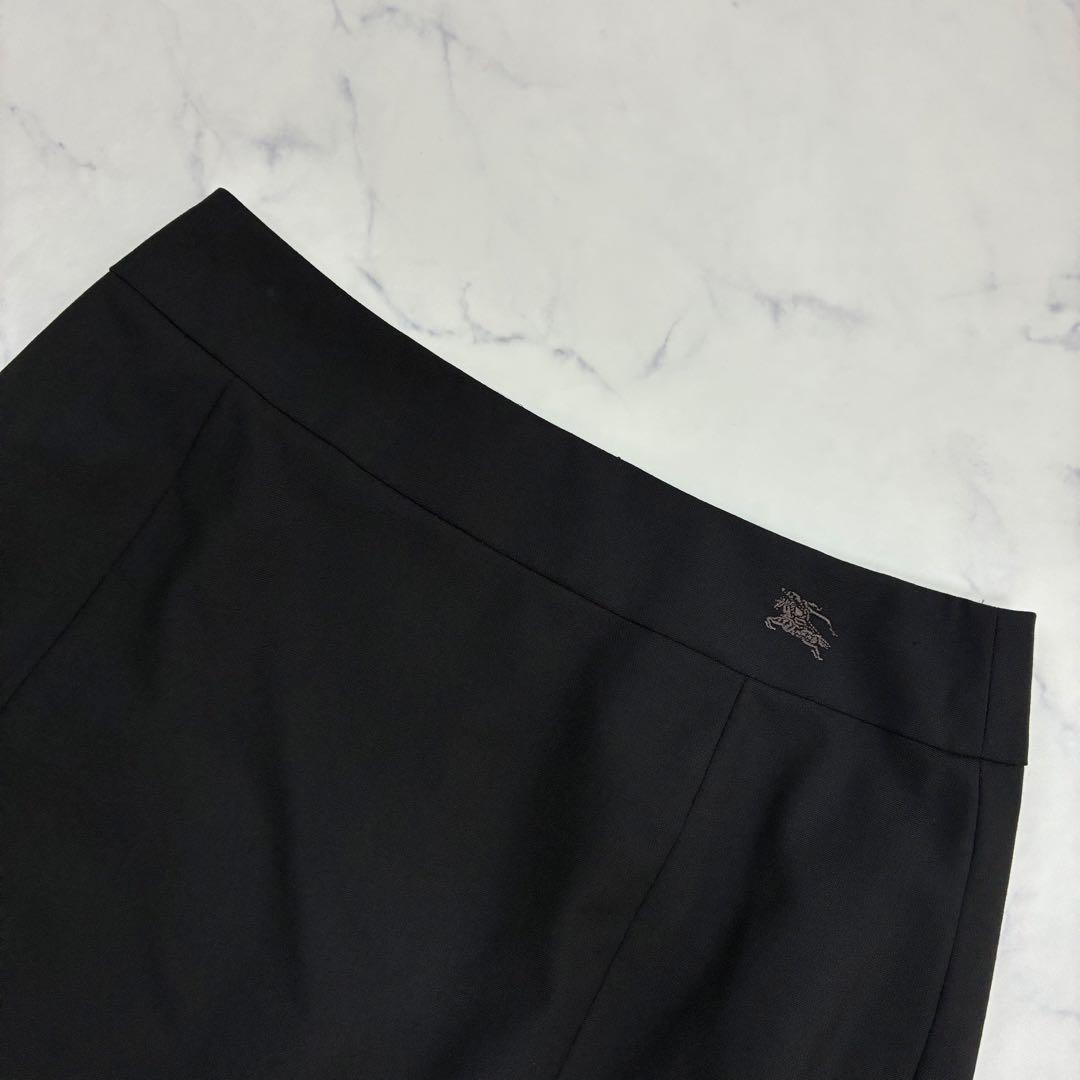 美品✨バーバリーブルーレーベル スカートスーツ　セットアップ　裏地チェック　36