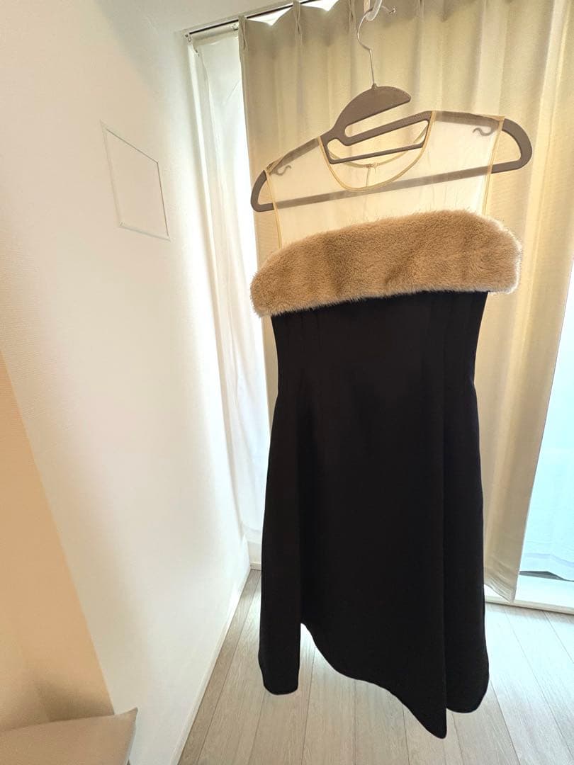 HANAE MORI×CELFORDコラボファードッキングフィット＆フレアドレス