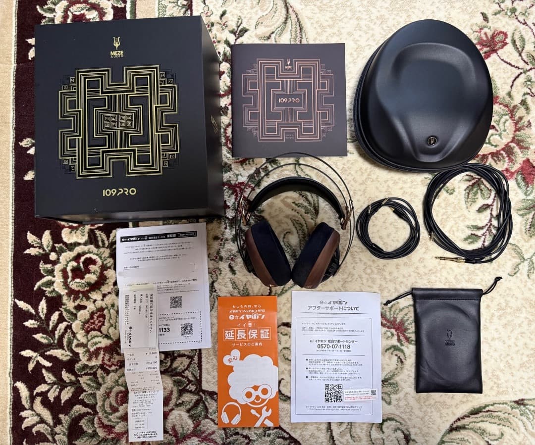 Meze Audio 109Pro　e☆イヤホン保証書付き　保証期間内　美品