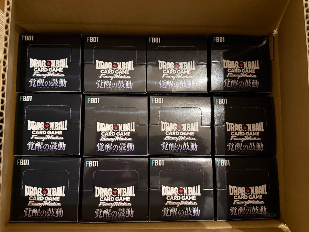 ドラゴンボールフュージョンワールド　覚醒の鼓動　12box 未開封テープ付き