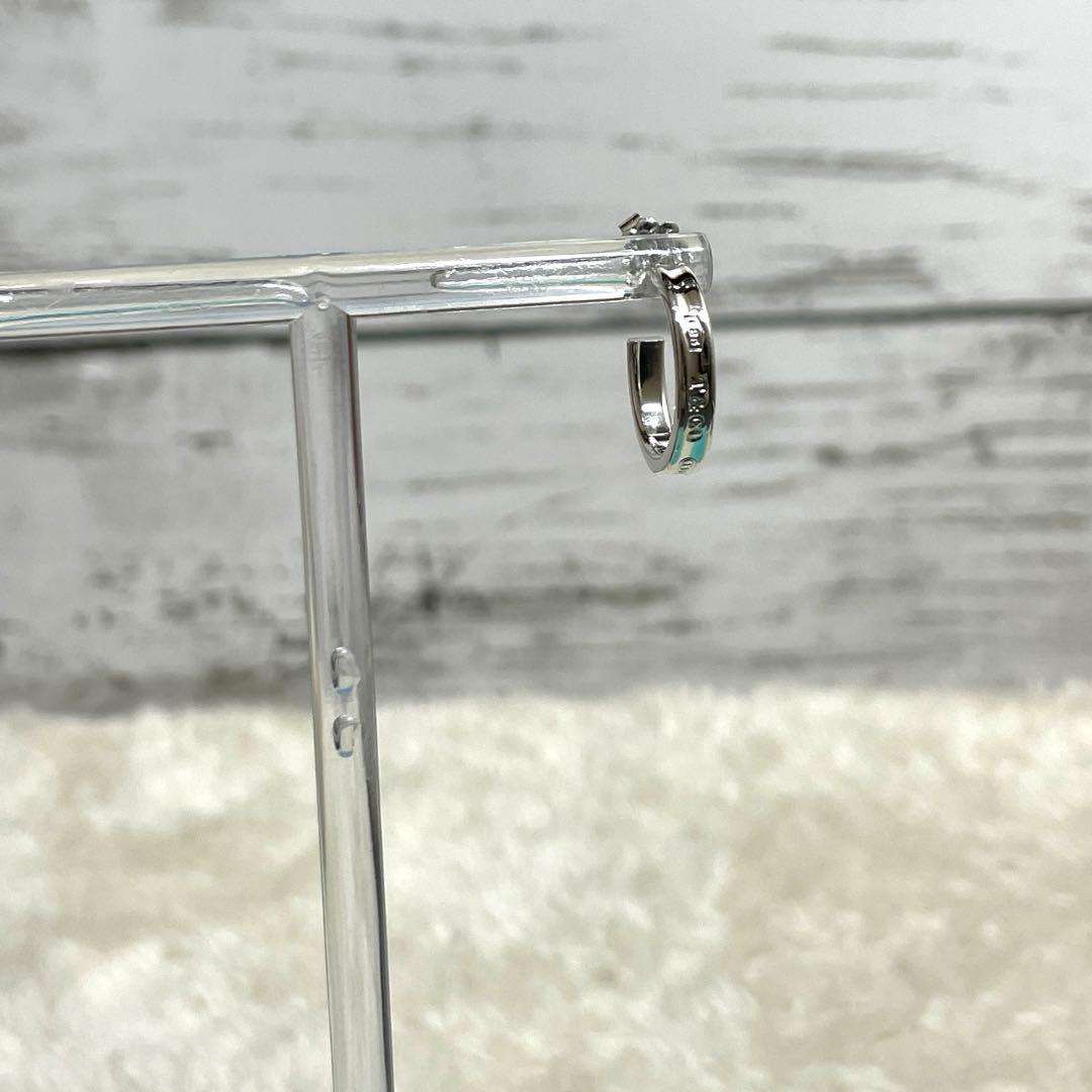 【極美品】ティファニー　ナローフープピアス1837 片耳　メンズ/レディース