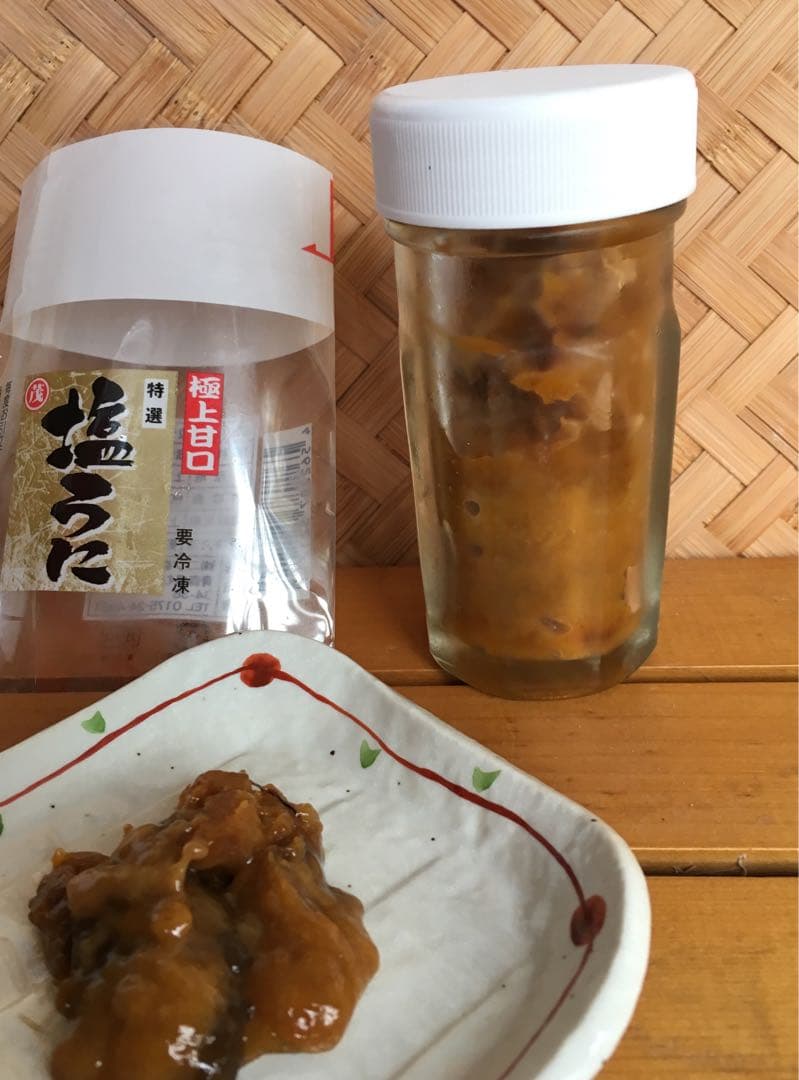 青森県大間町産　塩ウニ瓶詰め　10本
