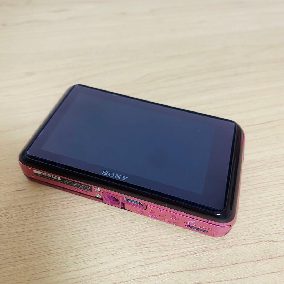 【美品】SONY Cyber-shot DSC-WX7 デジタルカメラ　ピンク